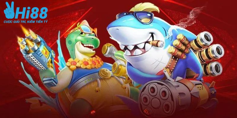 Sảnh Bắn Cá Hi88 thu hút hàng triệu người chơi mỗi ngày